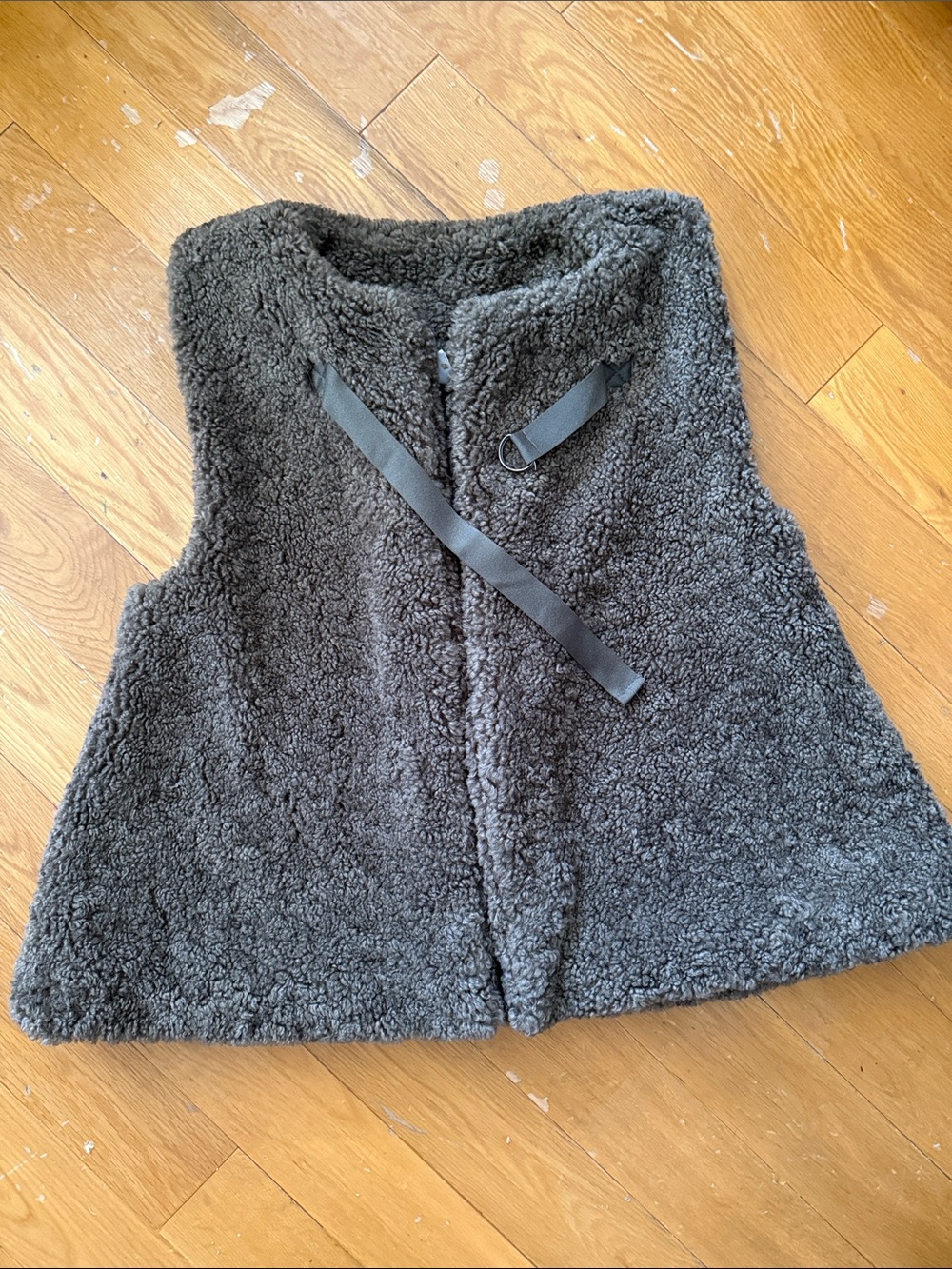 Anthropologie Akemi + Kin Alonna Teddy Plush Vest